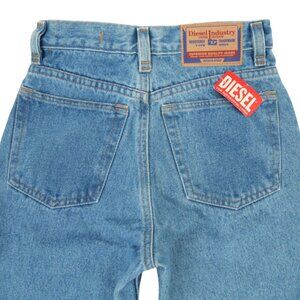 NWT Diesel Vintage 90's High Waisted Straight Leg Mom Jeans 8